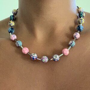 Swatch Multicolor Beaded Necklace
